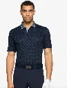 Galvin Green Mens Golf Shirt | Mansfield |  Navy