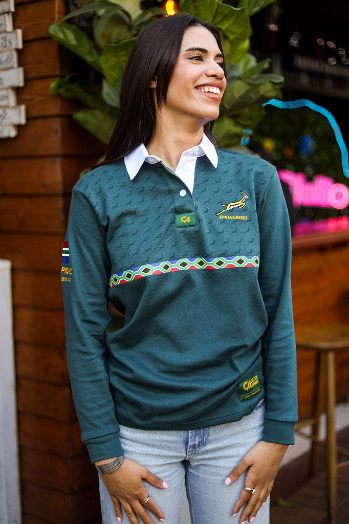 [CAWSG01] Custom Apparel Womens Supporters Jersey | Springbok (S)
