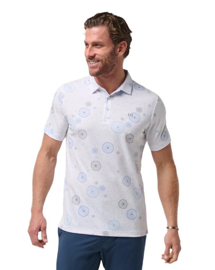 Travis Mathew Mens Golf Shirt | Caught Inside