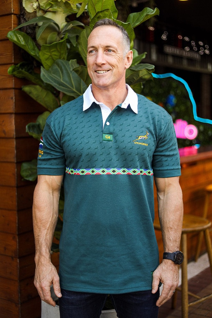 [SKUIQ2046] Custom Apparel Mens Supporters Jersey | Springbok (S)