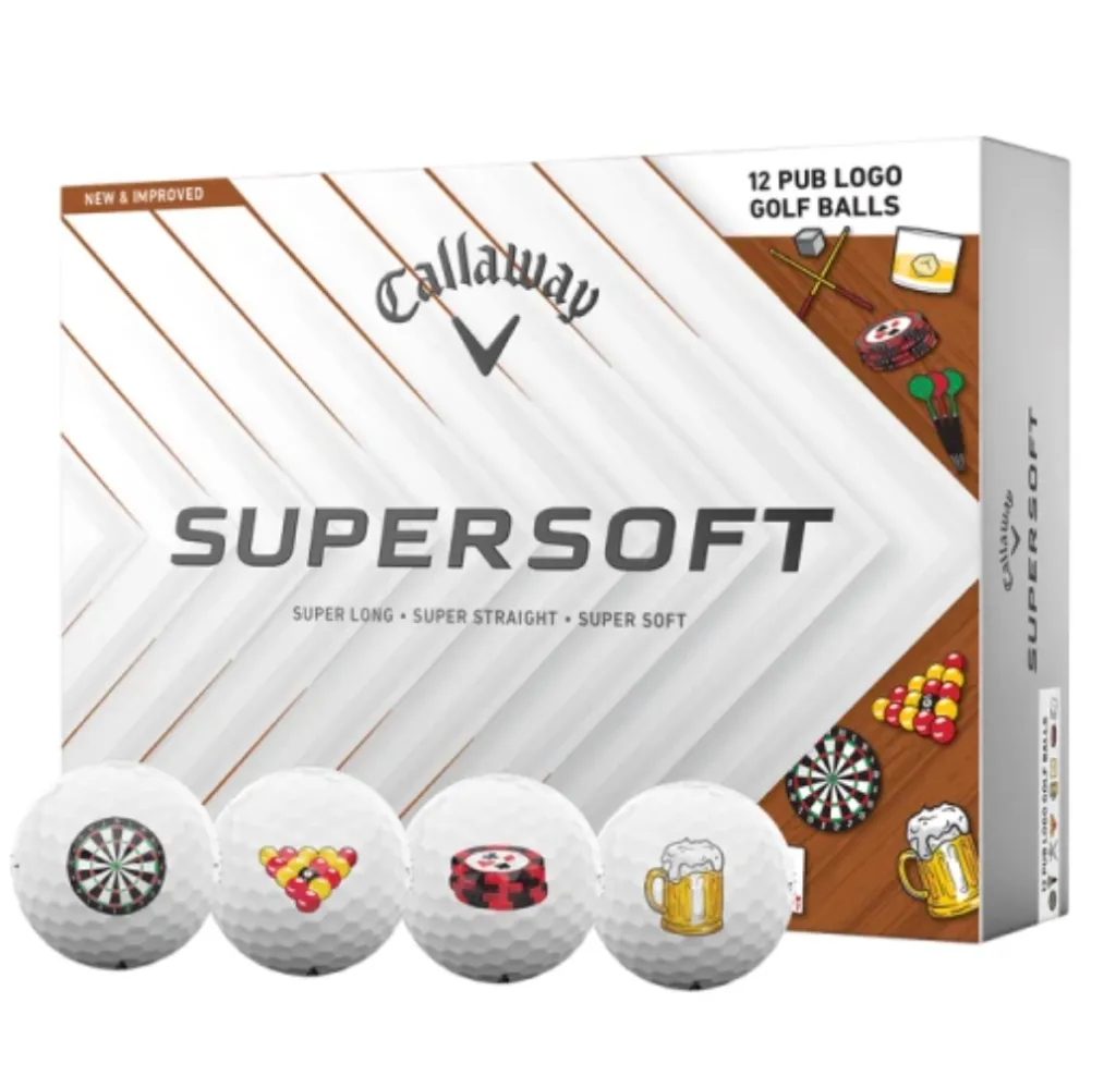 [3001212G] Callaway Golf Balls | Limited Edition | Supersoft 25 | Pub