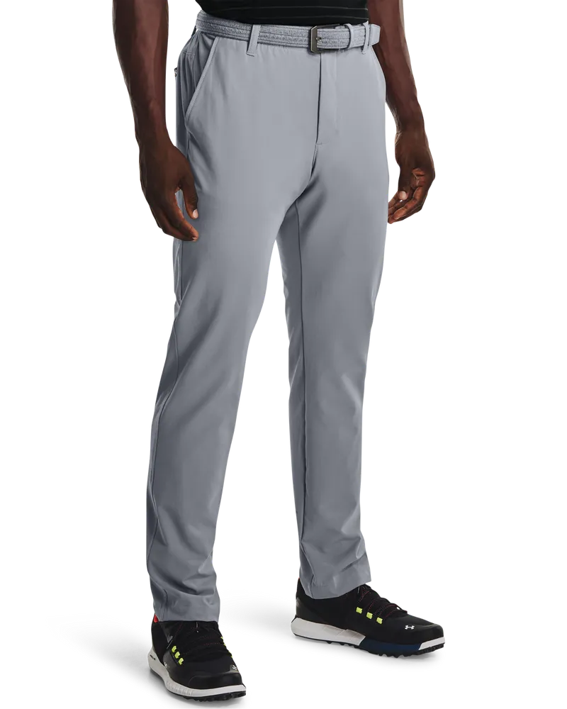 [1364410-044-32/32] Under Armour Mens Golf Pants | Drive Tapered | Downpour Gray (32/32)