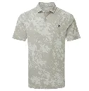Under Armour Mens Golf Shirt | Drive Chill | Printed Polo | Titanium