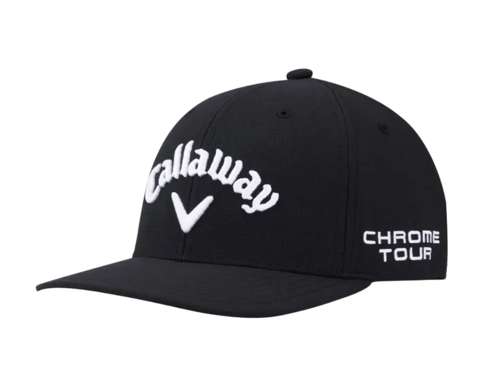Callaway Mens Golf Cap | Tour Performance | Pro 26 | Black