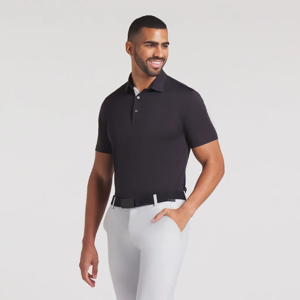 [69019401-M] Puma Mens Golf Shirt | MSS Pounce  | Polo 2.0 | Black (M)