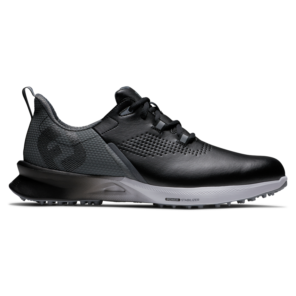 [554511] Footjoy Mens Golf Shoes | Fuel | Black-White d7 (UK7)