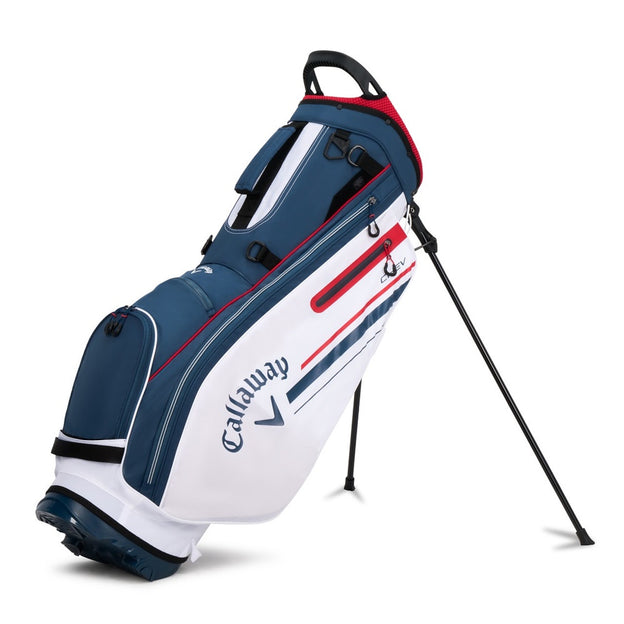 Callaway Golf Bag | Chev Stand | White-Red-Blue