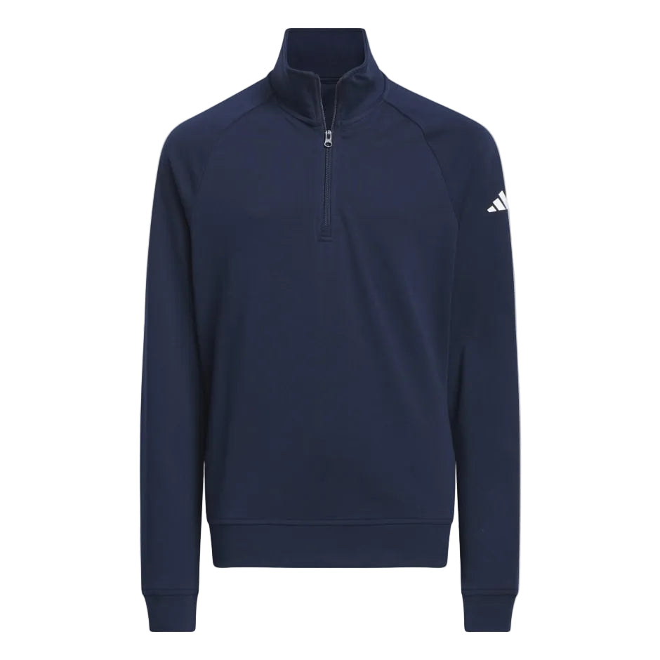 Adidas Junior Golf Jersey | Q-Zip | Navy