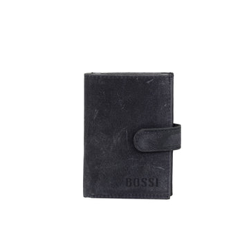 [BLRFID06] Bossi Leather | RFID Wallets (Navy)