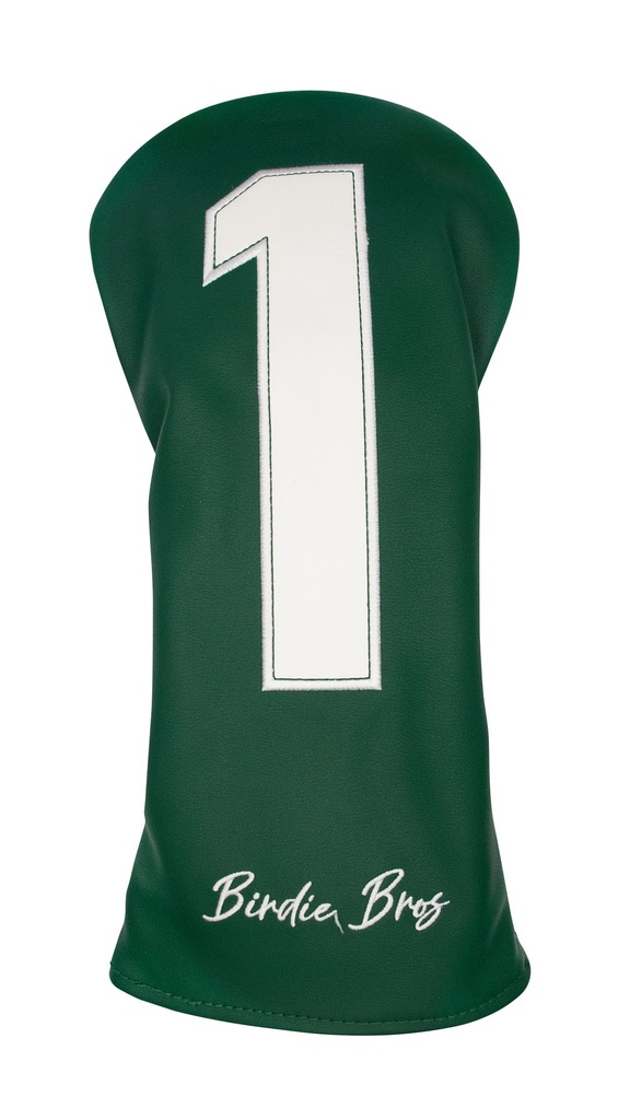 [BBDHC01] Birdie Bros Head Covers | Driver | Green-White