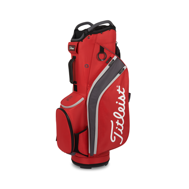Titleist Golf Bag | Cart 14 | Dark Red-Graphite-Gray
