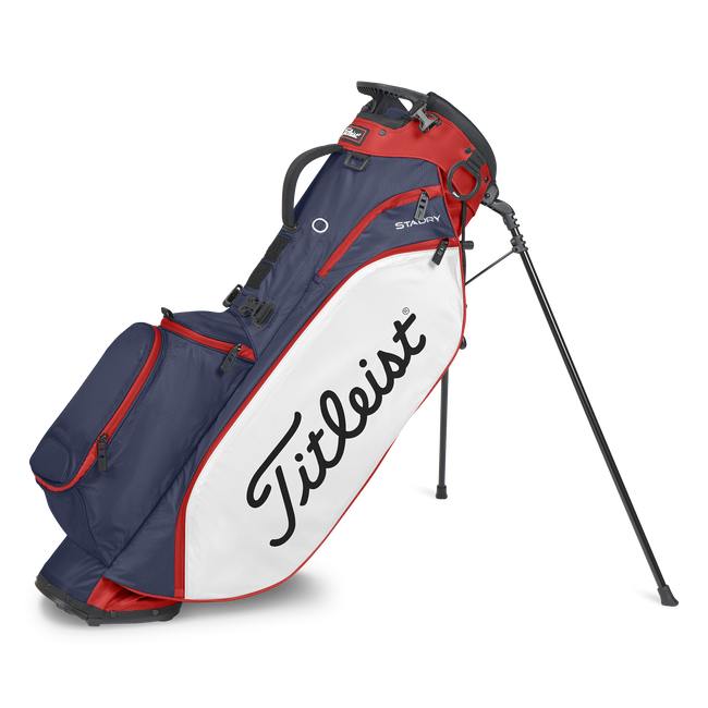 Titleist Golf Bag | Players 4 StaDry | Navy-White-Red