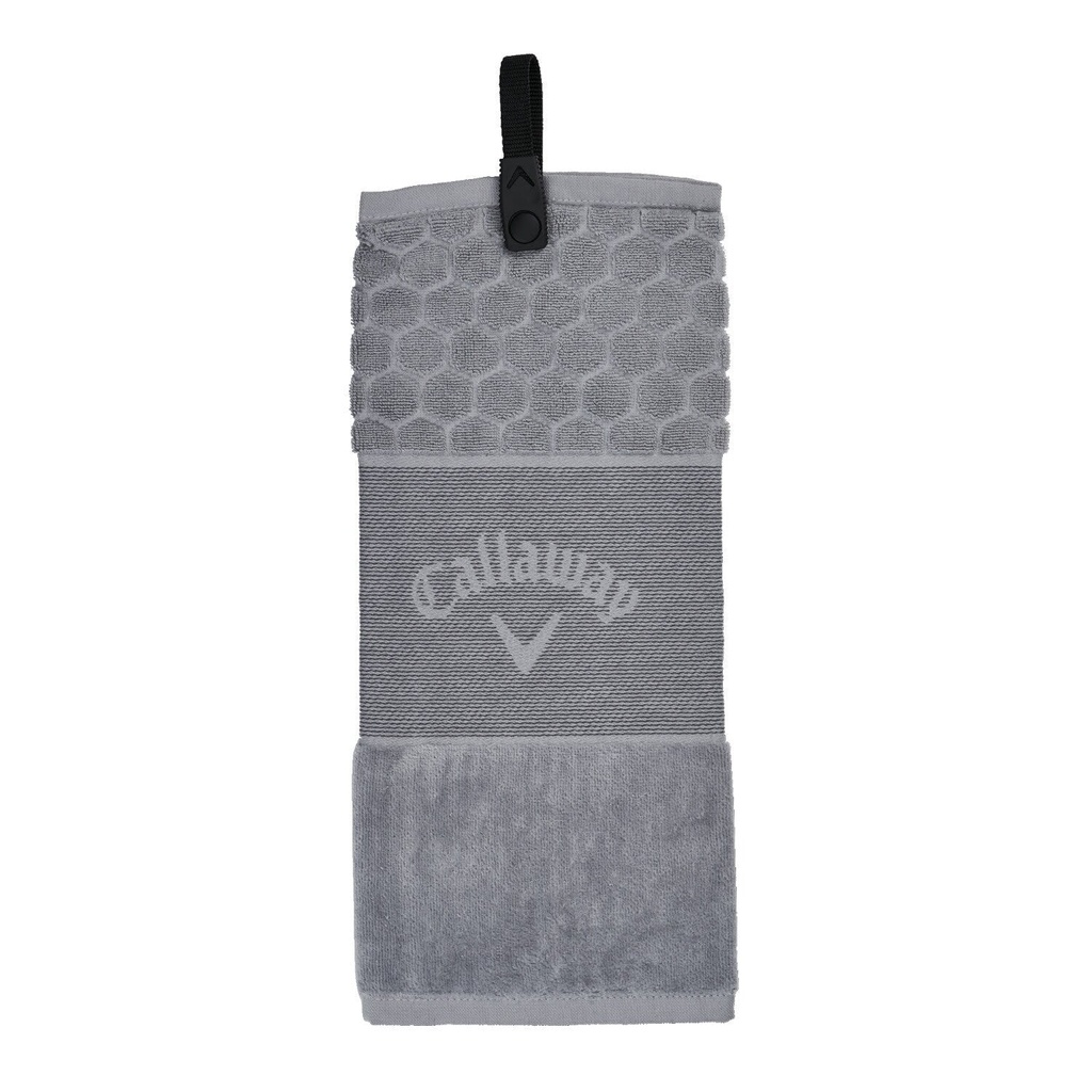 [CGTTT012] Callaway Golf Towel | Trifold | Silver