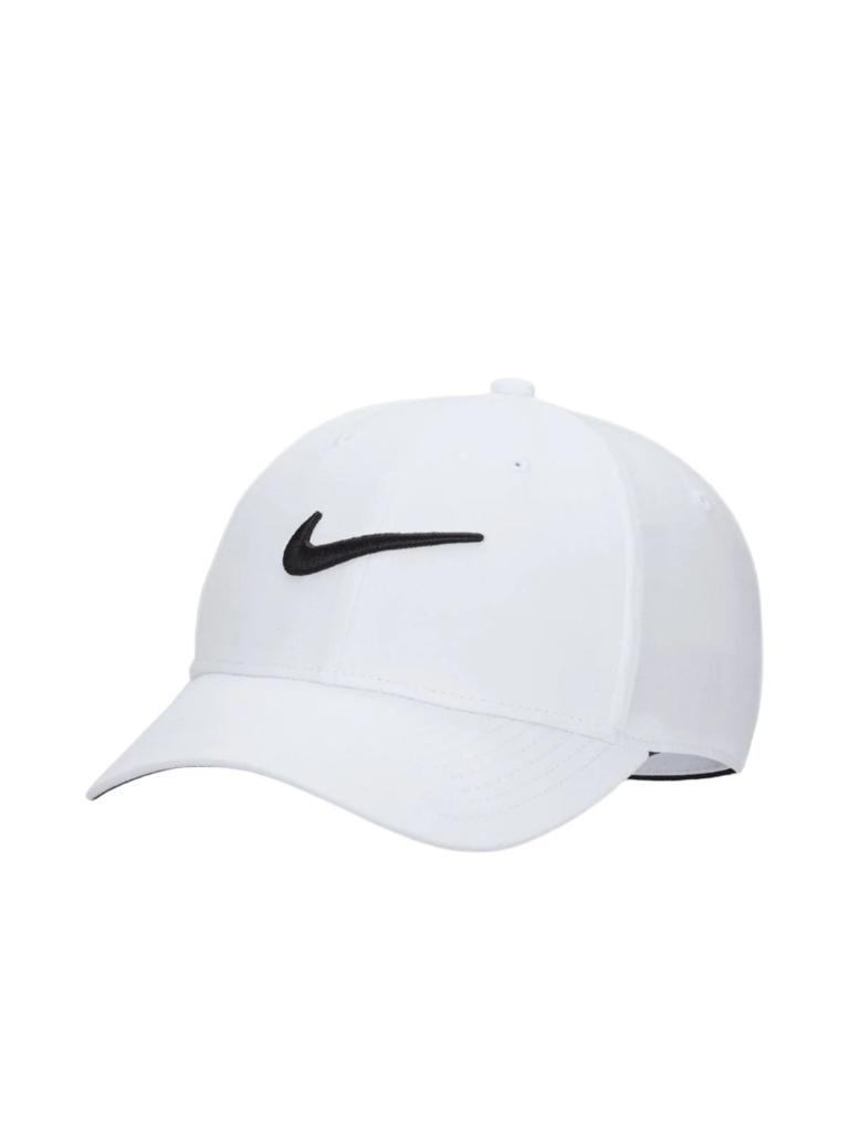[NUSSCWBLX] Nike Unisex Golf Cap | Structured | White-Black (L/XL)