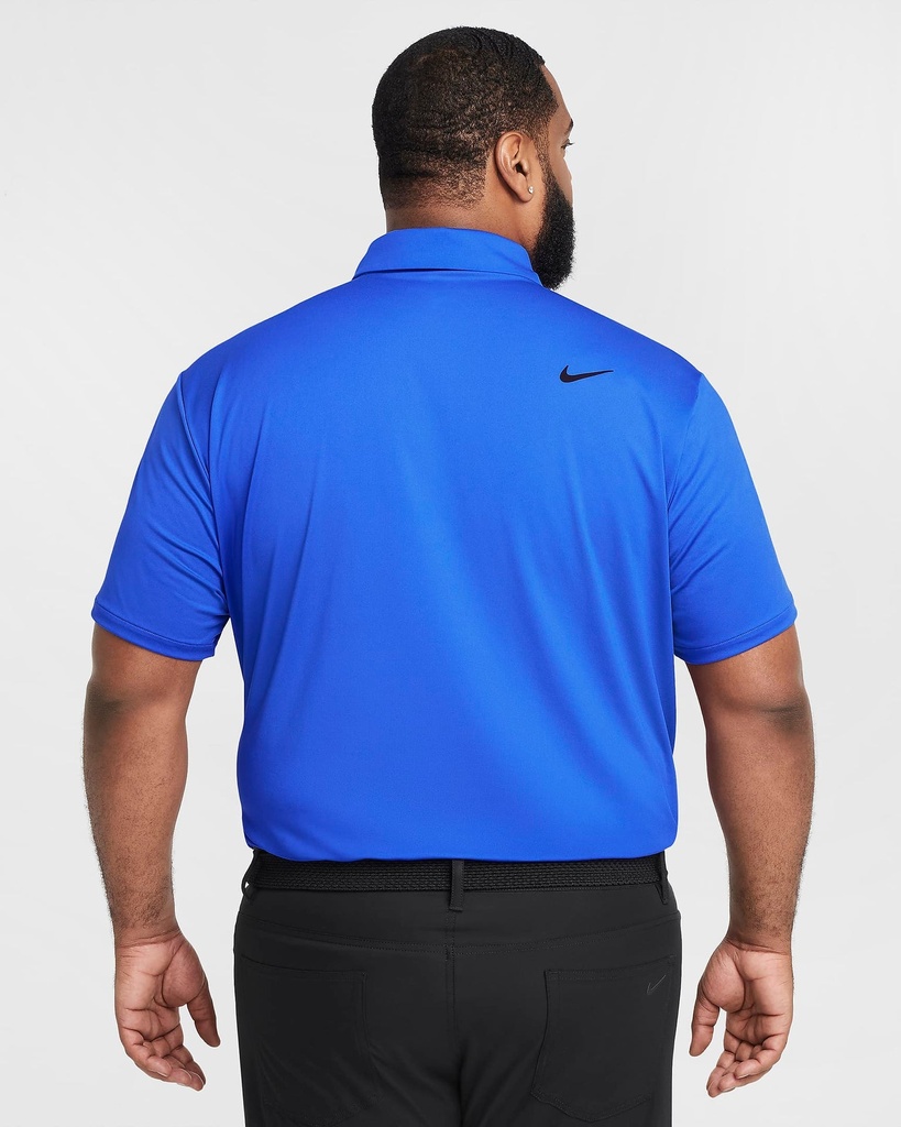 [DR5298474S] Nike Mens Golf Shirt | Tour Solid | Blue (S)