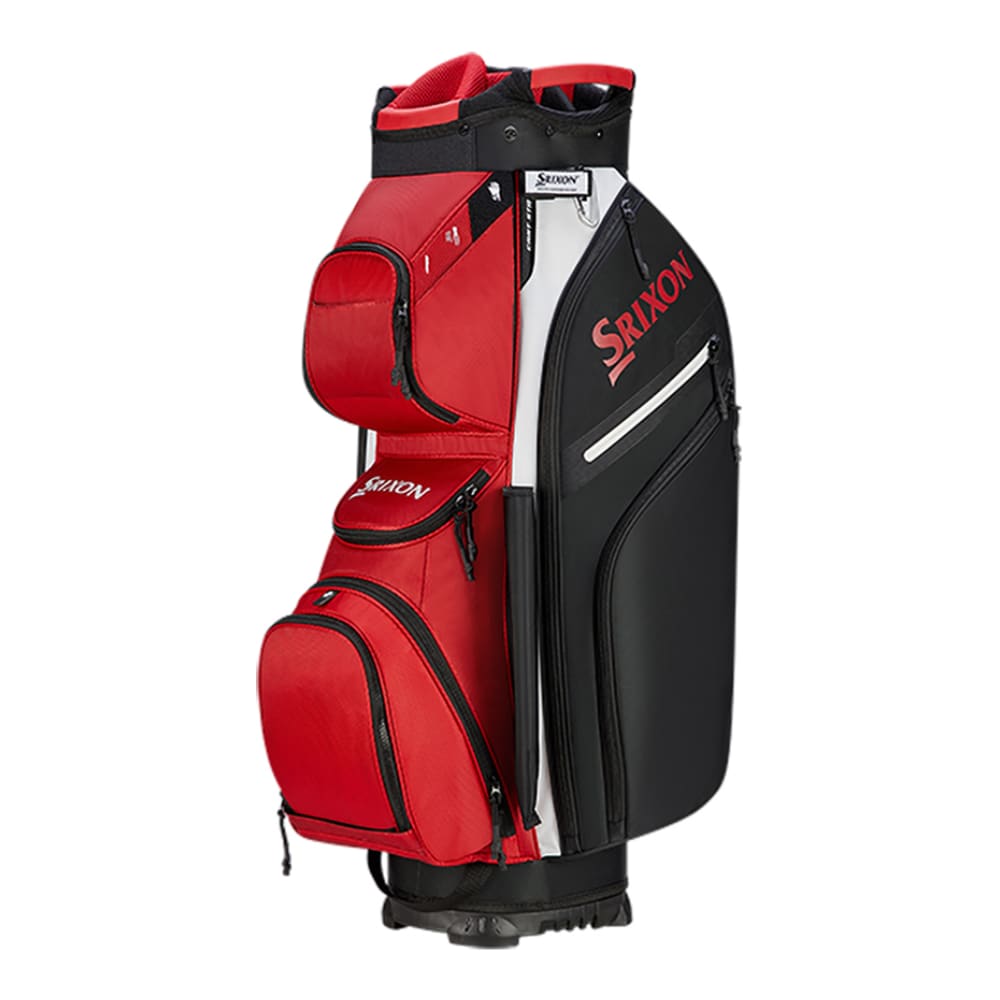 Srixon Golf Golf Bag | Premium Cart | Red-White-Black