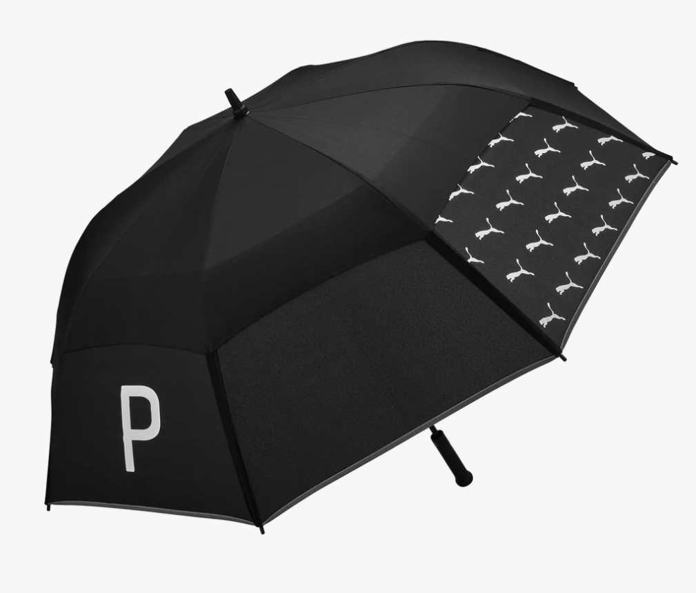 [PUMAU01] Puma Golf Umbrella | Double Canopy | Black