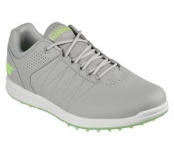 [54545GL7] Skechers Mens Golf Shoes | Pivots | Grey-Lime (UK7)