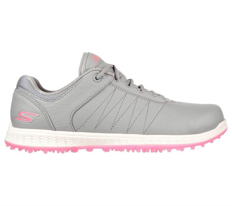 Skechers Womens Golf Shoes | Pivot | Light Grey-Pink