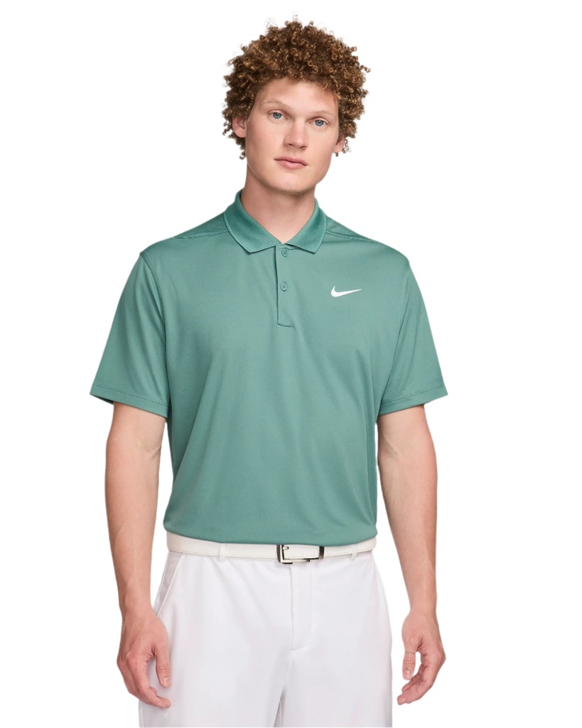 [DH0822361M] Nike Mens Golf Shirt | Victory Solid | Green (M)