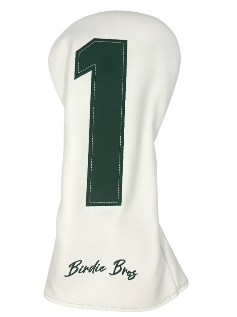 Birdie Bros Head Covers | Driver | White-Green