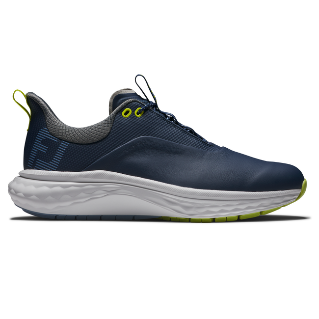 Footjoy Mens Golf Shoes | Quantum | Navy-White d4