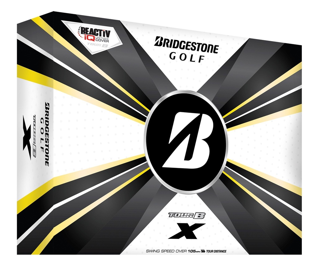[BG002] Bridgestone Golf Balls | Tour B X (White - Sleeve)