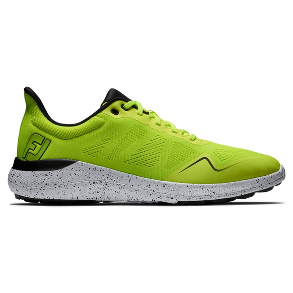 [56145070] FOOTJOY MENS GOLF SHOES | FLEX | WHITE-BLACK-GREEN (UK6)