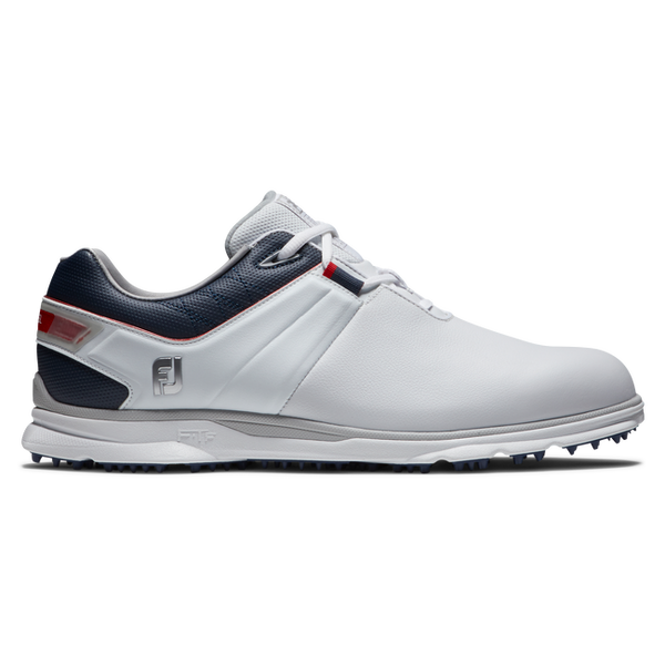[53074080] FOOTJOY MENS GOLF SHOES | PRO SL | WHITE-NAVY-RED (UK7)