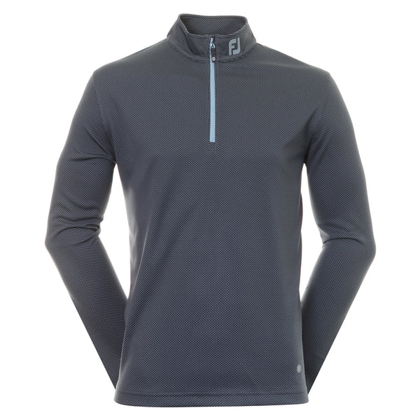 [88812XS] FOOTJOY MENS GOLF MIDLAYER | EU THERMOSERIES | CHARCOAL GREY (XS)