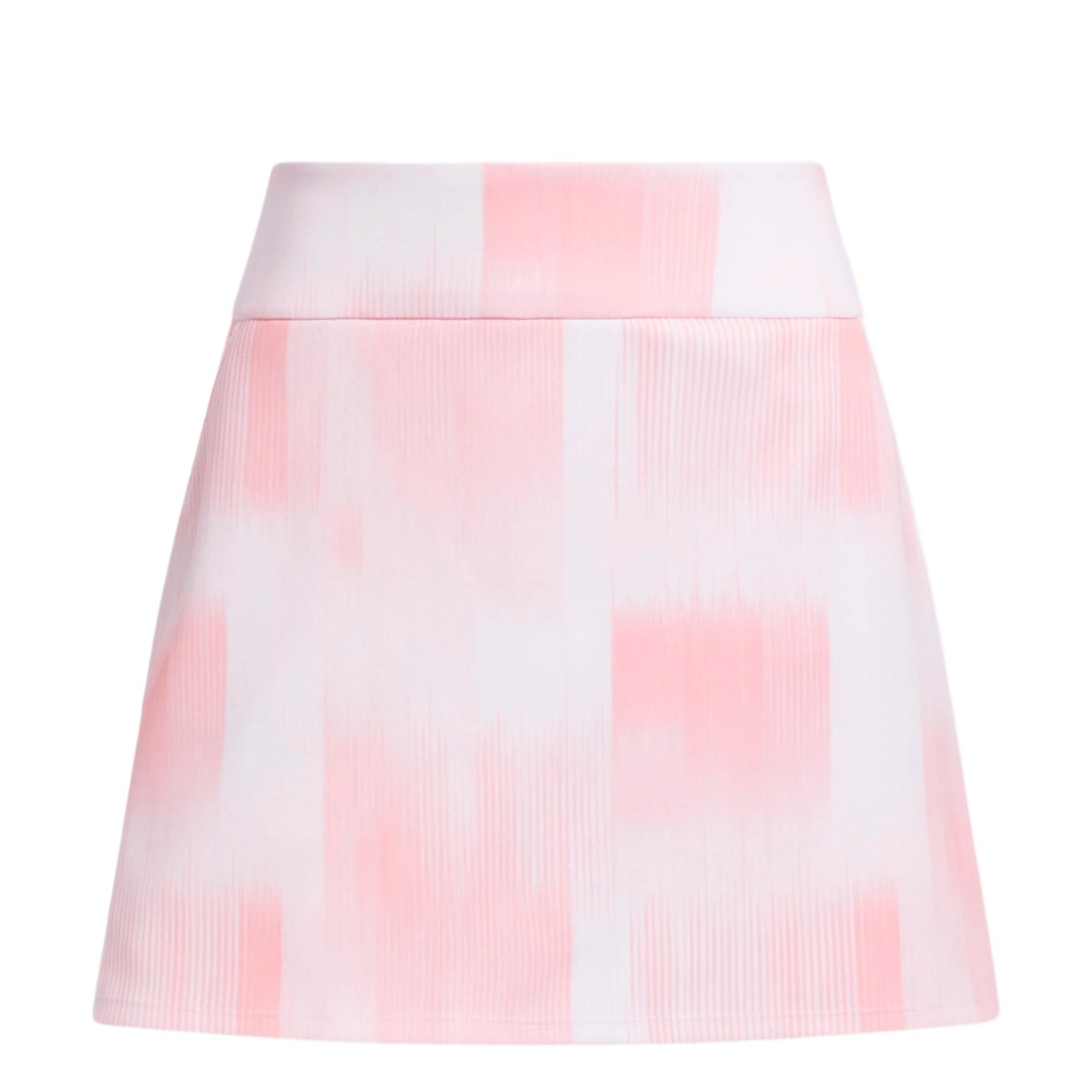 [IX1401S] Adidas Womens Golf Skort | Print | Pink (S)