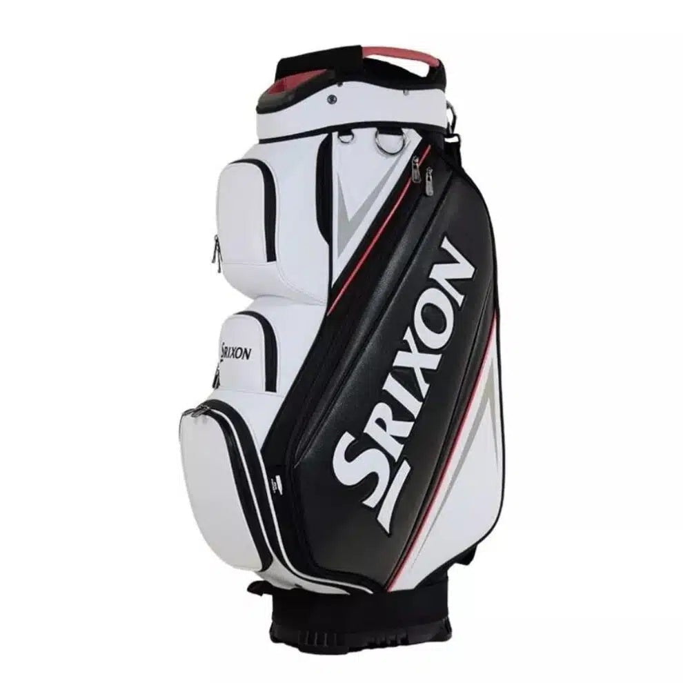 [STCB25] Srixon Golf Bag | Tour Cart 2025 | White-Black