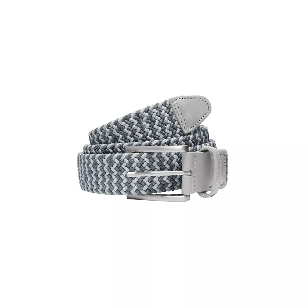 Puma Mens Golf Belt | Braided Weave | Ash Grey