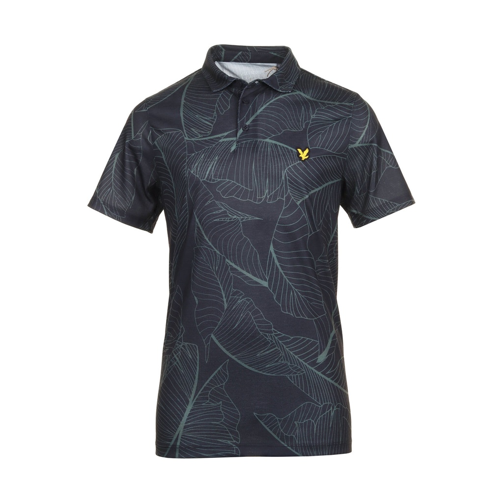 Lyle and Scott Mens Floral Golf Shirt