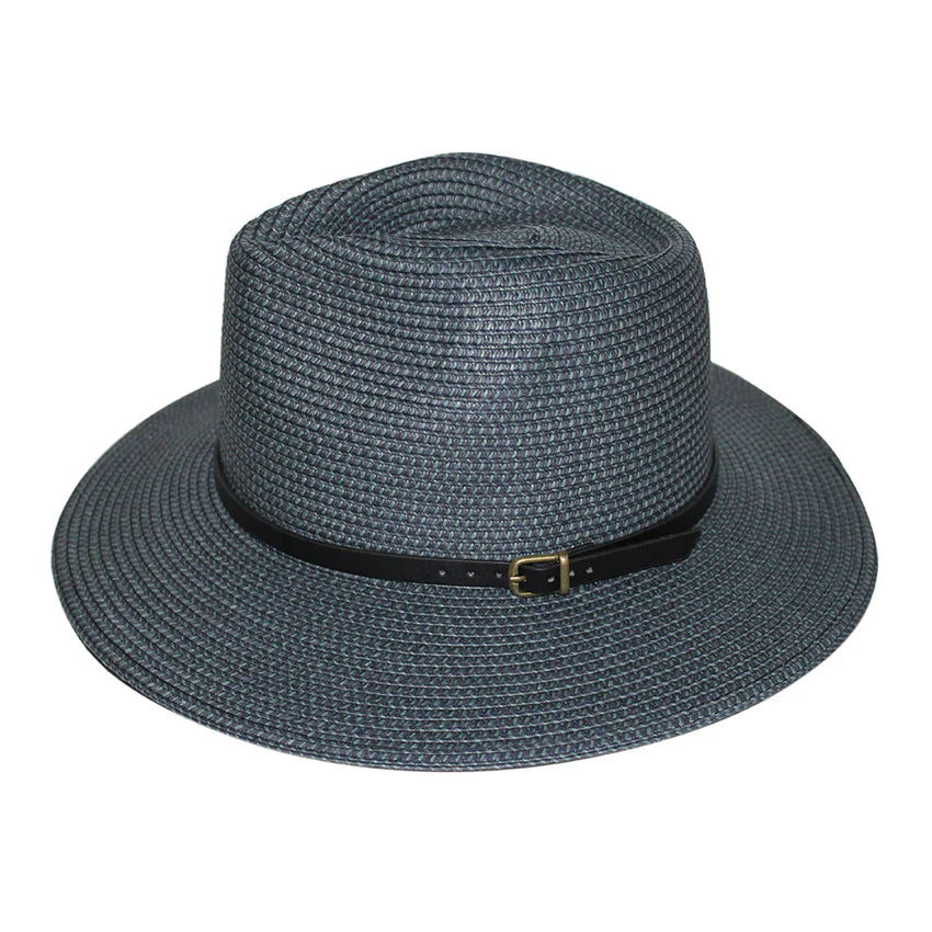 360Five Mens Fedora Hat | Moore | Navy Combo