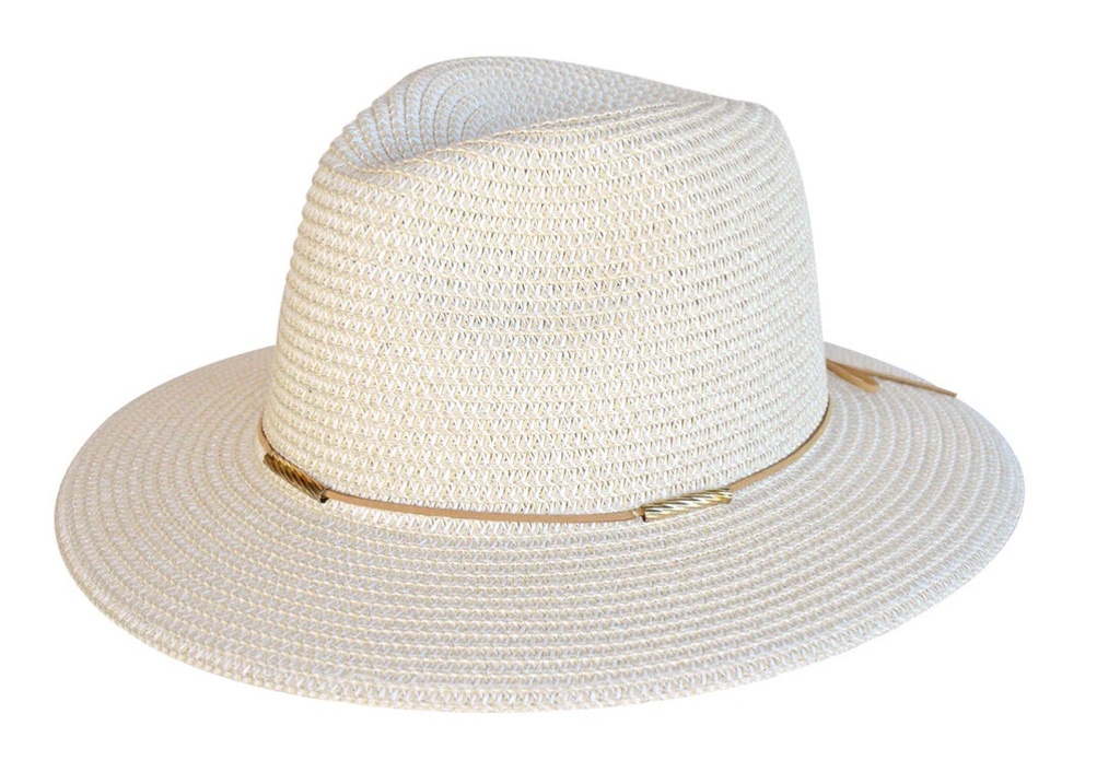 [34123586] 360Five Womens Fedora Hat | Dianne | Ivory