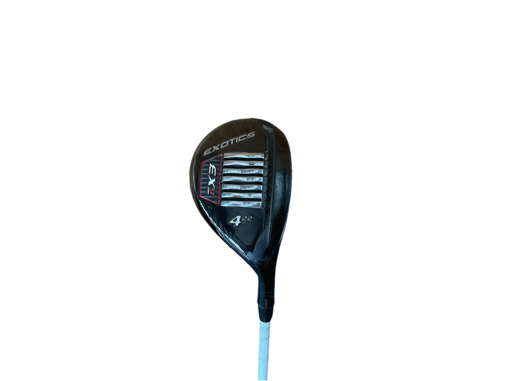 PRELOVED EXOTICS GOLF CLUBS | HYBRID | X-3 22 DEG RH