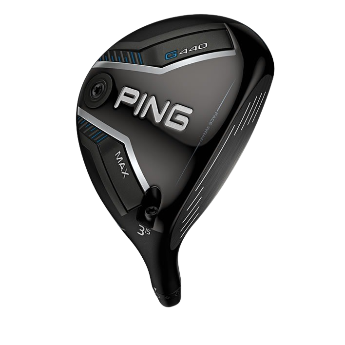 [18808248] Ping Golf Clubs | Fairway Wood | G440 MAX (Left, Denali 70g 6.0 Stiff, 15 | 3 Wood)