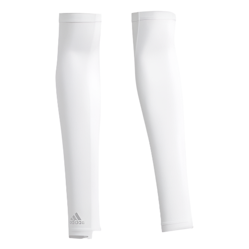 Adidas Mens Golf Arm Sleeves | White