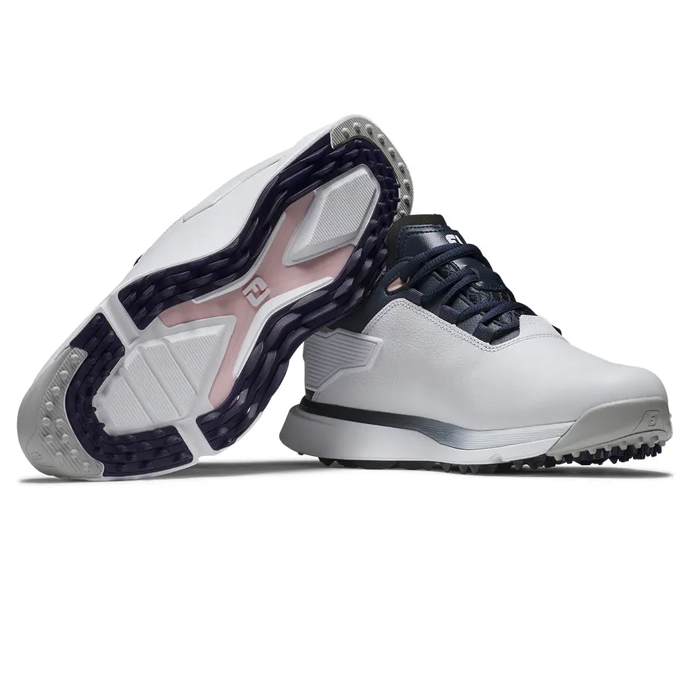 [98220060W] Footjoy Womens Golf Shoes | Pro SLX | White-Navy-Pink 79 (UK4)