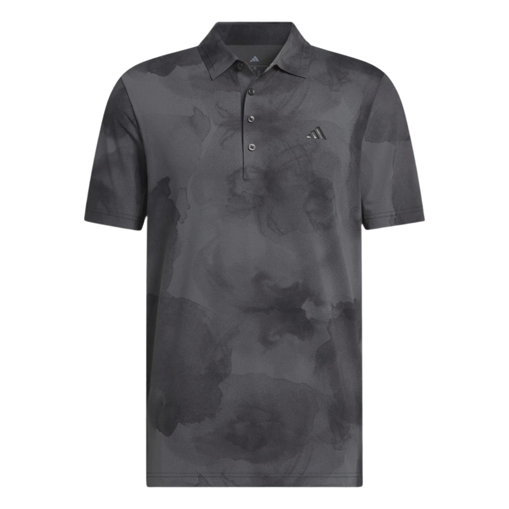 Adidas Mens Golf Shirt | Polo Tour | Black-Grey