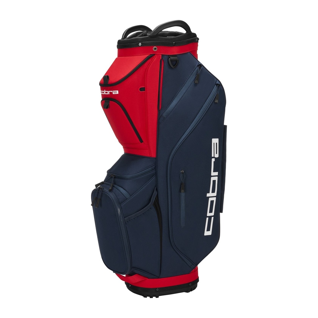 Cobra Golf Bag | Ultralight Pro Cart | Navy-Strong Red