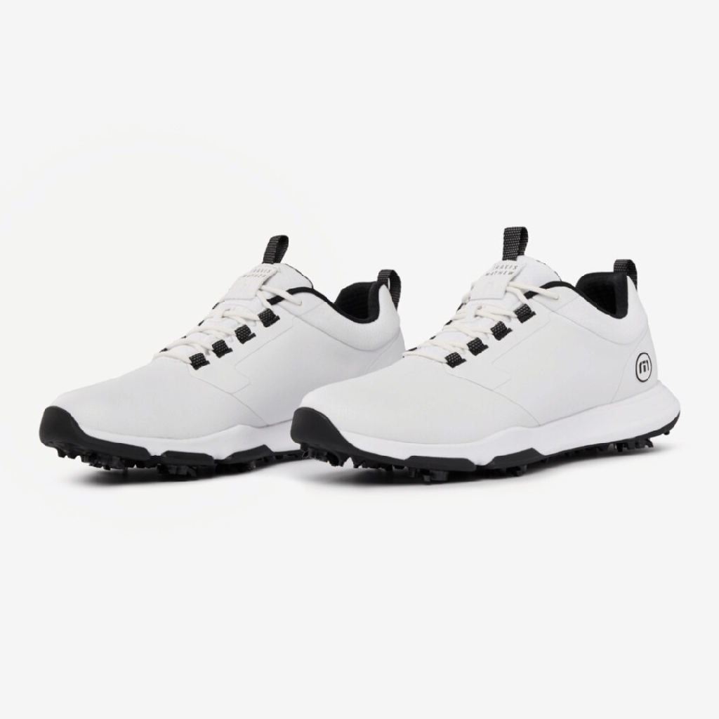[6001417G-12] Travis Mathew Mens Golf Shoes | The Ringer 2 | White (UK8)