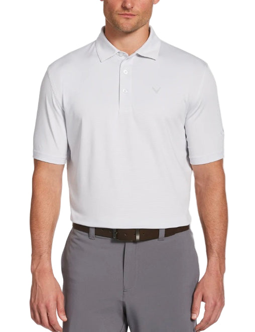 [2708949G-02] Callaway Mens Golf Shirt | White (M)