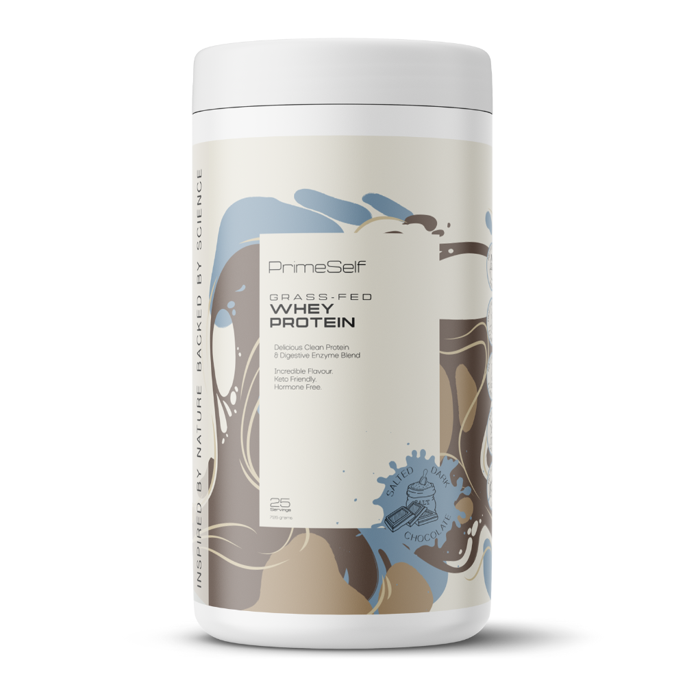 [725] PrimeSelf Supplements | Whey Protein | Salted Dark Chocolate